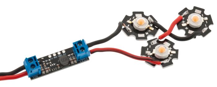 LED-drivare step-down 4-30V / 330-660mA @ electrokit (4 av 5)