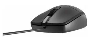 Optisk USB-A-mus 1.5m - svart @ electrokit