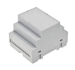 Kapsling f&ouml;r DIN-skena 4 modul @ electrokit