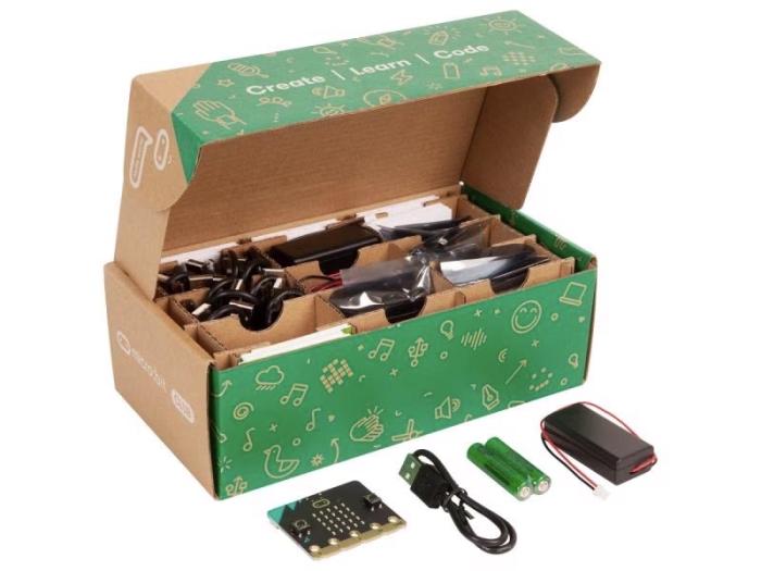 BBC micro:bit v2.21 club starter kit 10-pack @ electrokit (1 of 2)