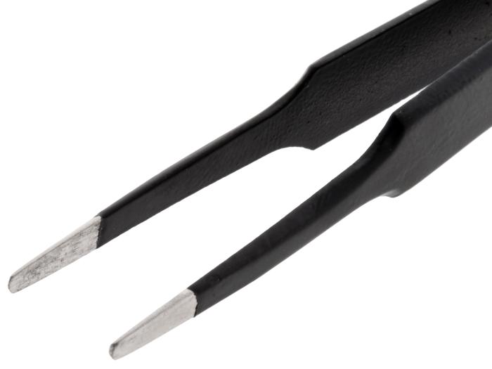 Tweezers ESD safe straight 120mm @ electrokit (2 of 3)