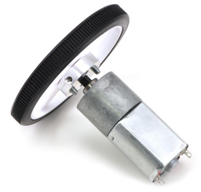 Nav för robothjul ø4mm - 2-pack @ electrokit (3 av 3)