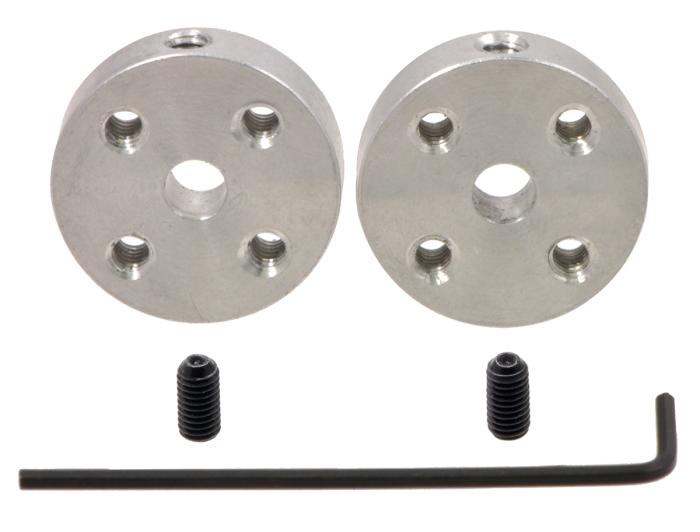 Nav för robothjul ø4mm - 2-pack @ electrokit (1 av 3)