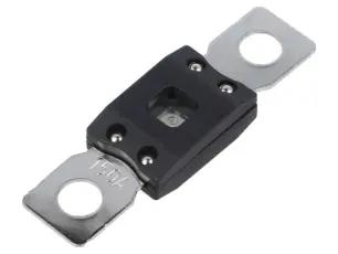 Bladsäkring MEGA 150A 72VDC 68mm @ electrokit