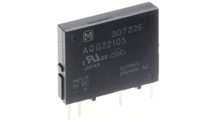Solid State Relay SSR PCB 4-6V / 75-264VAC 2A @ electrokit (1 of 1)