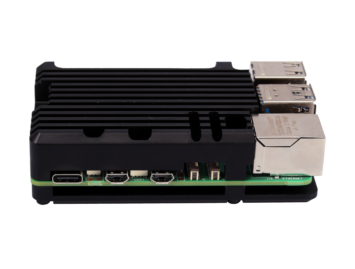 Kylflänslåda för Raspberry Pi 5 passiv kylning @ electrokit (3 av 4)