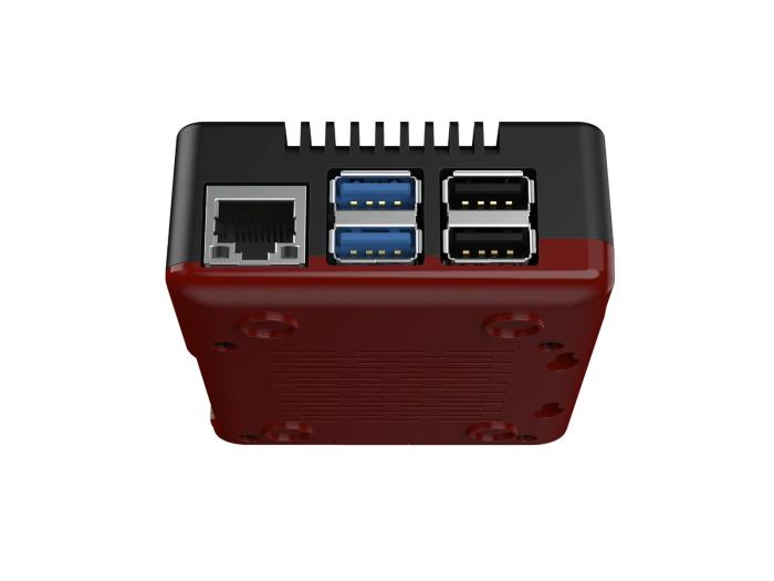 Argon NEO 5 for Raspberry Pi 5 black/red @ electrokit (9 of 11)