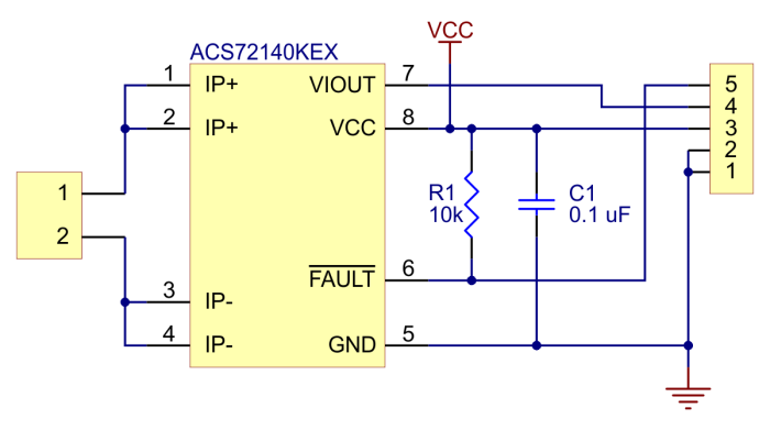 Strömsensor ACS71240 ±10A @ electrokit (8 av 8)