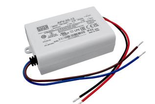 Mean Well APV-35-36 LED driver 36V 1A 36W - CV @ electrokit
