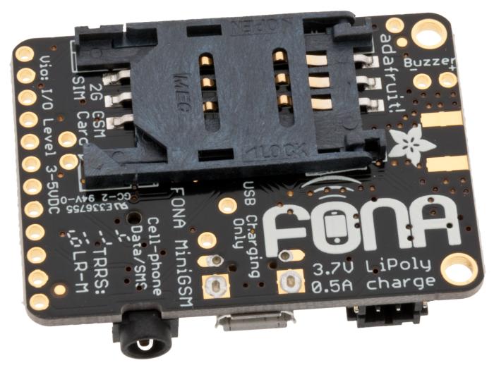 Adafruit FONA - Mini Cellular GSM Breakout uFL Version @ electrokit (2 av 2)