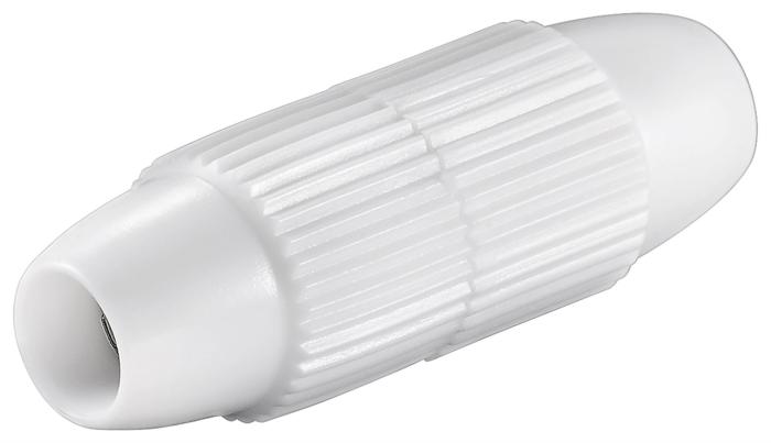 Splice connector for coaxial cable screw type @ electrokit (1 of 2)