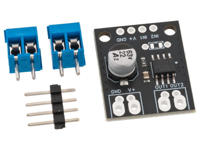 Motordrivare 1-kan 6.5-45V DRV8871 @ electrokit (1 av 7)
