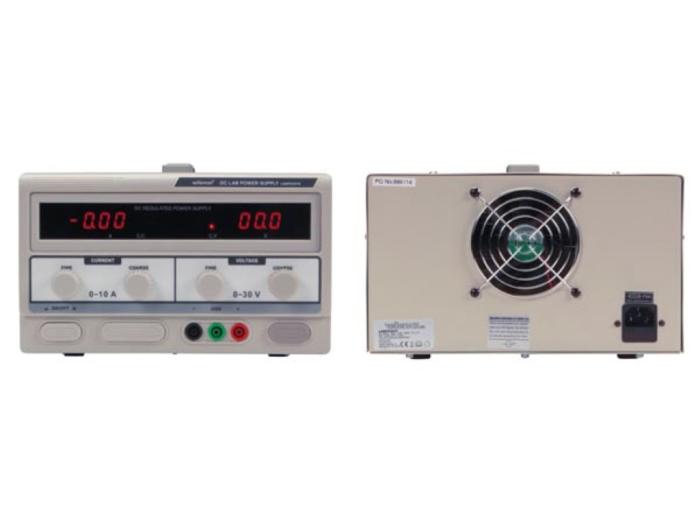 Labbaggregat 0-30V 0-10A linjär @ electrokit (2 av 2)
