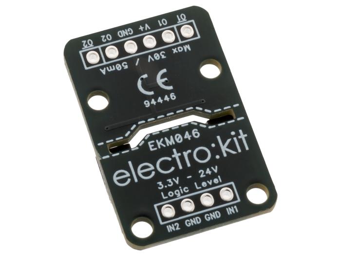 2-kanals opto-isolator med digital nivåomvandling 3 - 30V @ electrokit (2 av 5)