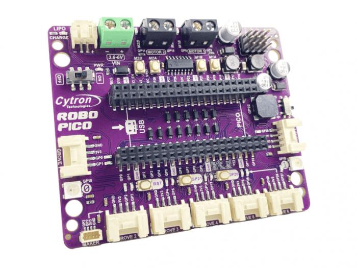 Robo Pico - Robotkontroller för Pico och Pico 2 @ electrokit (3 av 6)