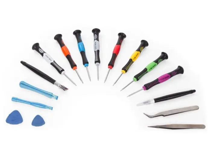 Tool kit for smartphone and tablet - 16 pieces @ electrokit (1 of 2)