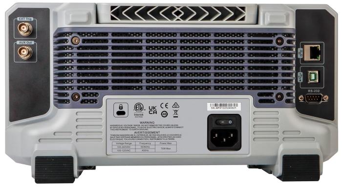 Oscilloskop 200MHz 4-kan UNI-T UPO1204 @ electrokit (3 av 3)