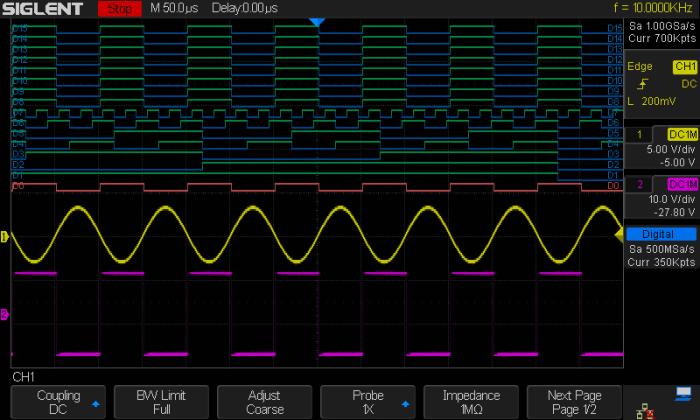 Logic analyzer software SDS1000X-E-LA @ electrokit (1 av 1)