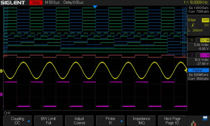 Logic analyzer software SDS1000X-E-LA @ electrokit (1 av 1)