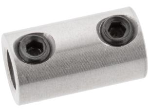 Shaft coupler 4mm to 6mm @ electrokit