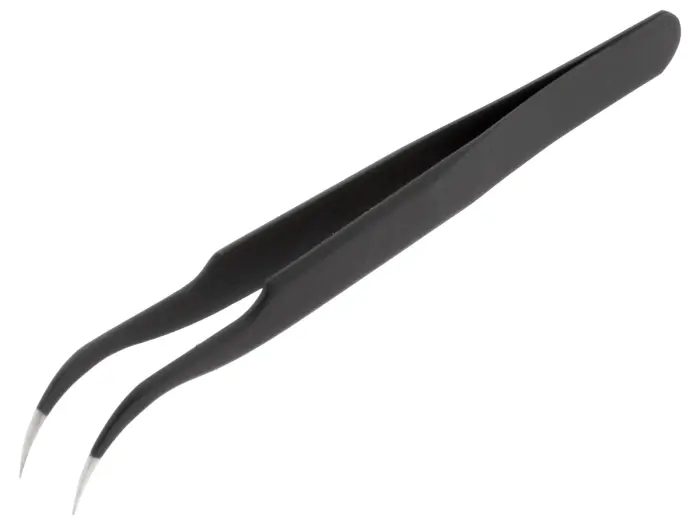Tweezers ESD safe straight 115mm @ electrokit (1 of 3)