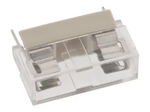 S&auml;kringsh&aring;llare 5x20mm 6.3A PCB med lock @ electrokit