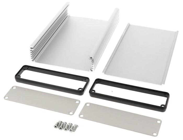 Aluminiumlåda extruderad 160x103x30mm @ electrokit (2 av 2)