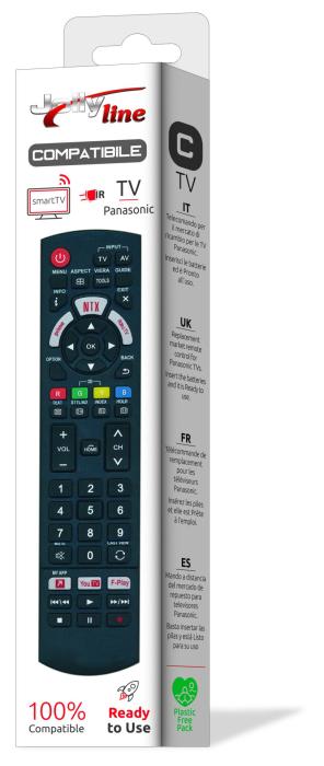 Remote control for Panasonic TV @ electrokit (2 of 2)