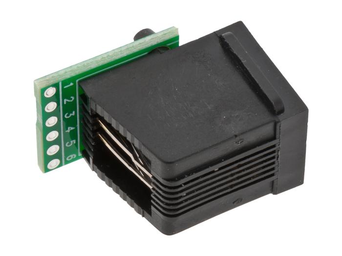 Adapterkort RJ11/RJ12 / 6P4C/6P6C @ electrokit (3 av 4)
