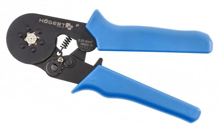 Crimping tool for ferrules, hex jaws @ electrokit (1 of 3)