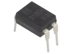 Halvledarrelä SSR DIP-4 3mA/130mA max 350V AC/DC @ electrokit