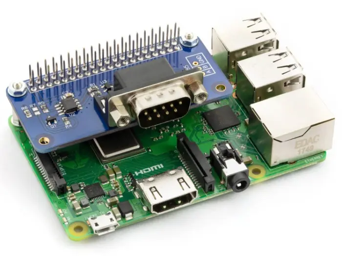 RS485 expansionskort för Raspberry Pi @ electrokit (5 av 5)