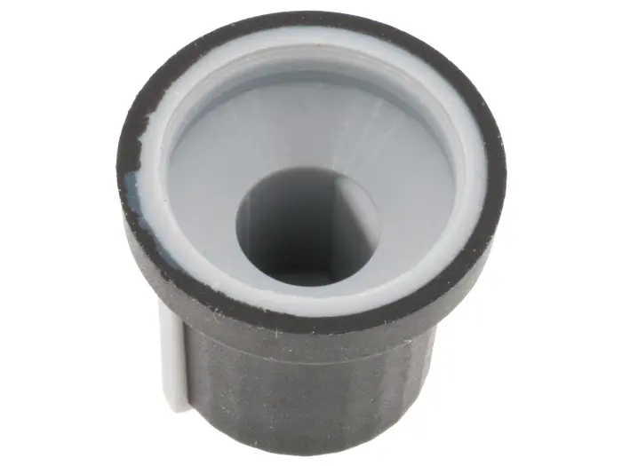Ratt gummi grå ø16.8x14.5mm D-axel @ electrokit (2 av 2)