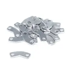 2-Hole 45 Simple Bracket (20-Pack) @ electrokit