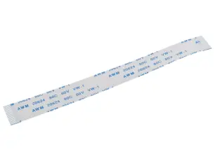 FPC-kabel 20-pol 0.5mm 100mm samma-sida @ electrokit