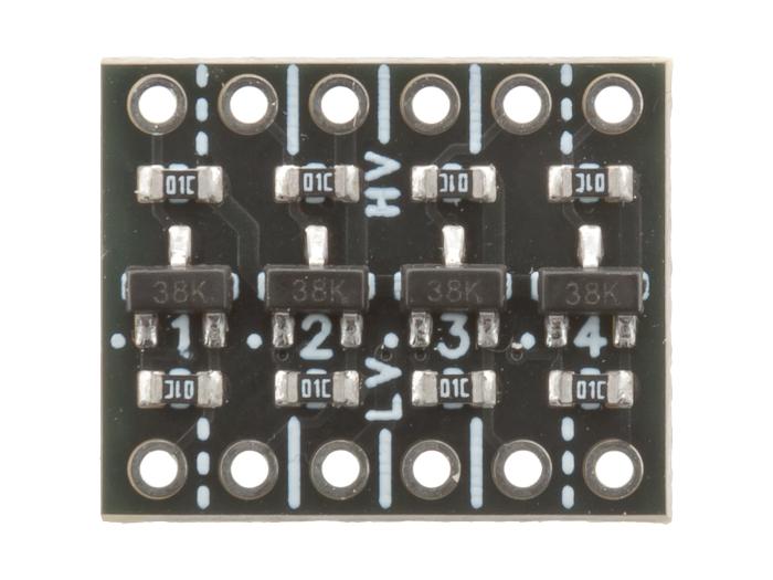 Nivåomvandlare 4 kanaler dubbelriktad @ electrokit (2 av 5)