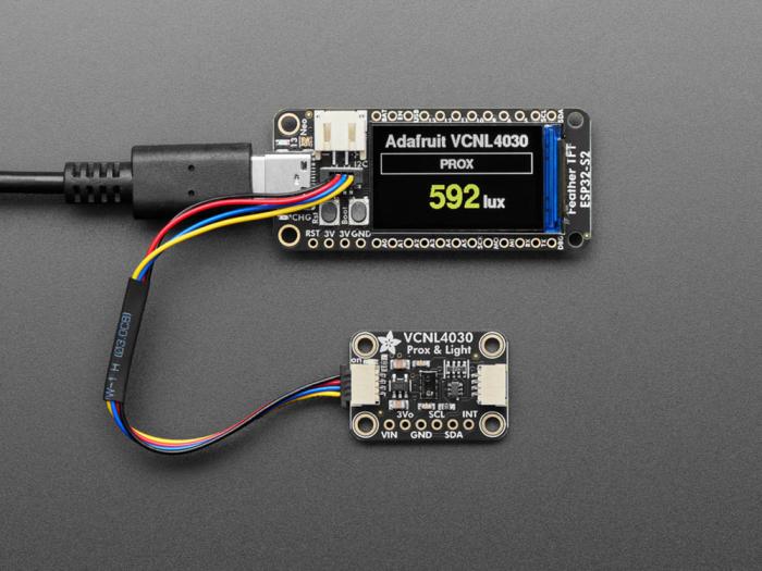 Lux ljus- och närhetsensor VCNL4030 - Qwiic @ electrokit (6 av 7)