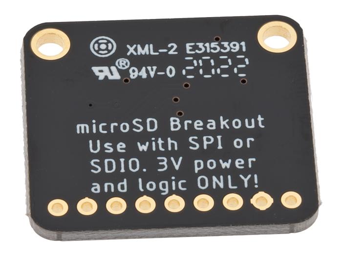 MicroSD-läsare 3V SPI/SDIO @ electrokit (2 av 2)