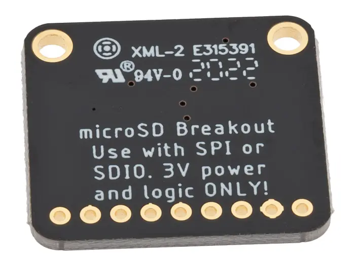 MicroSD reader 3V SPI/SDIO @ electrokit (2 of 2)