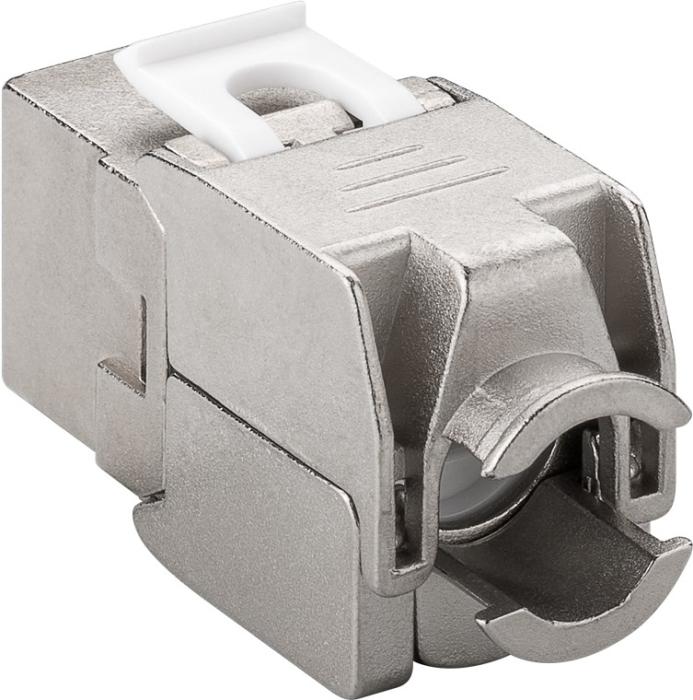 Keystone-modul Cat6A STP tool-free metall @ electrokit (2 av 3)