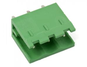 PCB male pin header vertical 5.08mm 3-pin 300V 10A @ electrokit