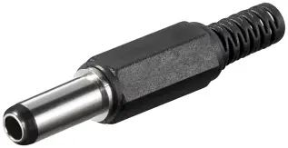 DC-kontakt 2.5x5.5x14mm lång @ electrokit