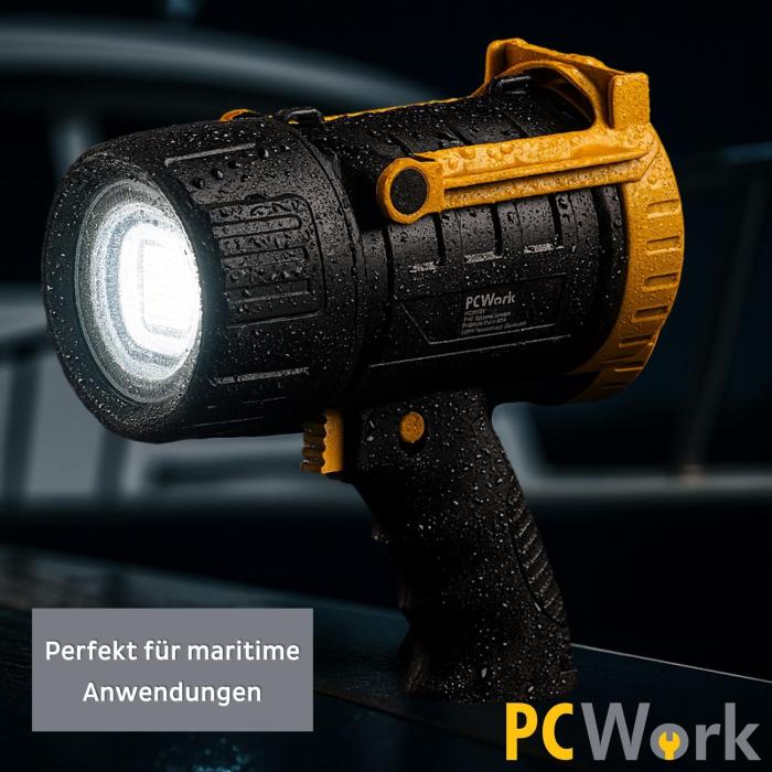 Ficklampa hammer 470 + 1590lm 4400mAh Li-Ion USB-C @ electrokit (2 av 13)