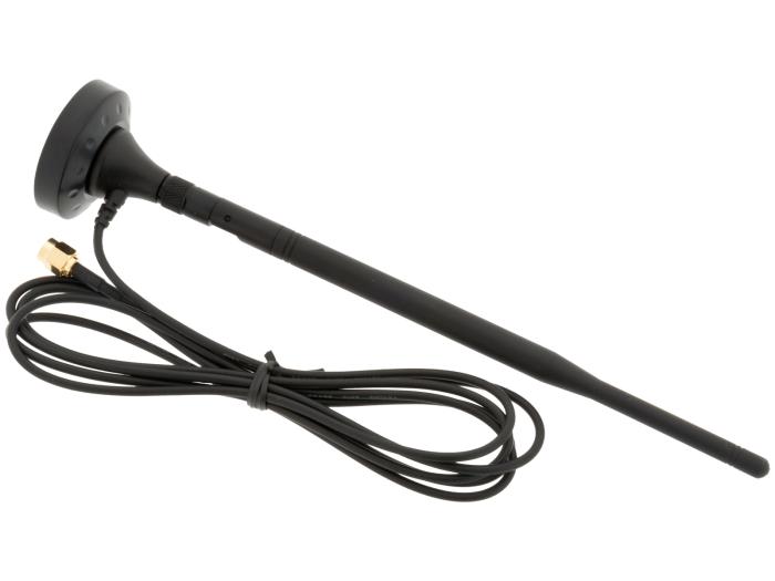 Antenn 868MHz magnetisk 1.5m SMA @ electrokit (1 av 3)