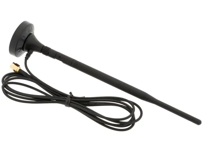 Antenn 868MHz magnetisk 1.5m SMA @ electrokit (1 av 3)