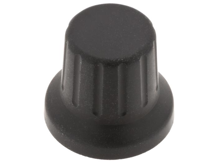 Ratt gummi svart ø16x14.7mm D-axel @ electrokit (1 av 3)