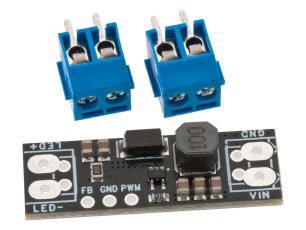 LED driver step-up 2.7-5.5V / 200mA @ electrokit