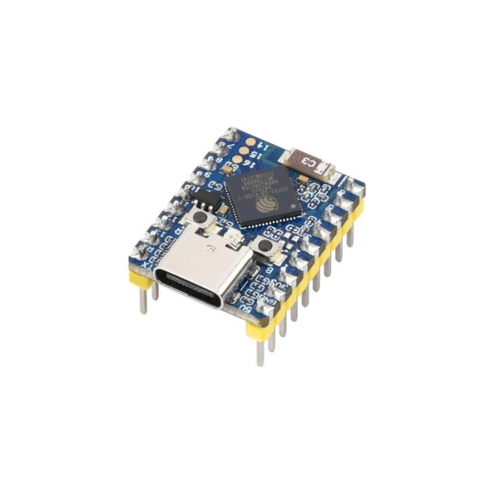 ESP32-S3 utvecklingskort mini 8MB + PSRAM 8MB med headers @ electrokit (2 av 4)