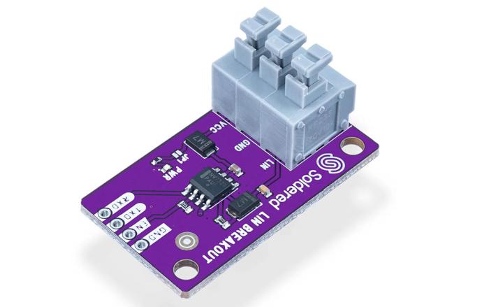 LIN Transceiver NCV7329 MASTER breakout @ electrokit (3 av 5)