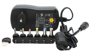 Adjustable power supply 3-12V 7.2W 0.6A @ electrokit